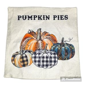 Pillow Covers Hello Fall Pumpkins Gnomes Fall Harvest Decor Zip Closure